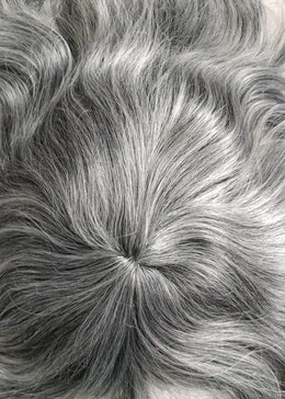 Salt And Pepper Hair Patch For Men
