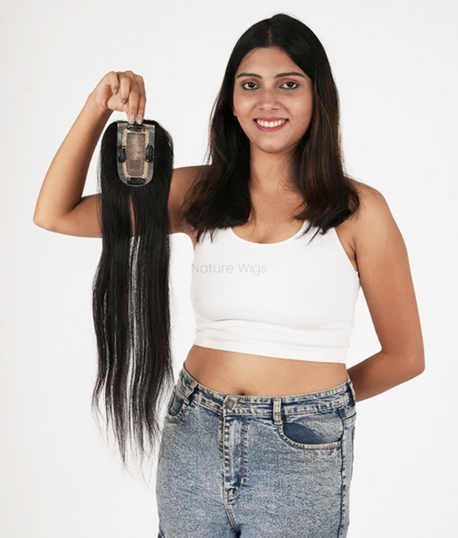 4/2.5 Silk Base Hair Topper