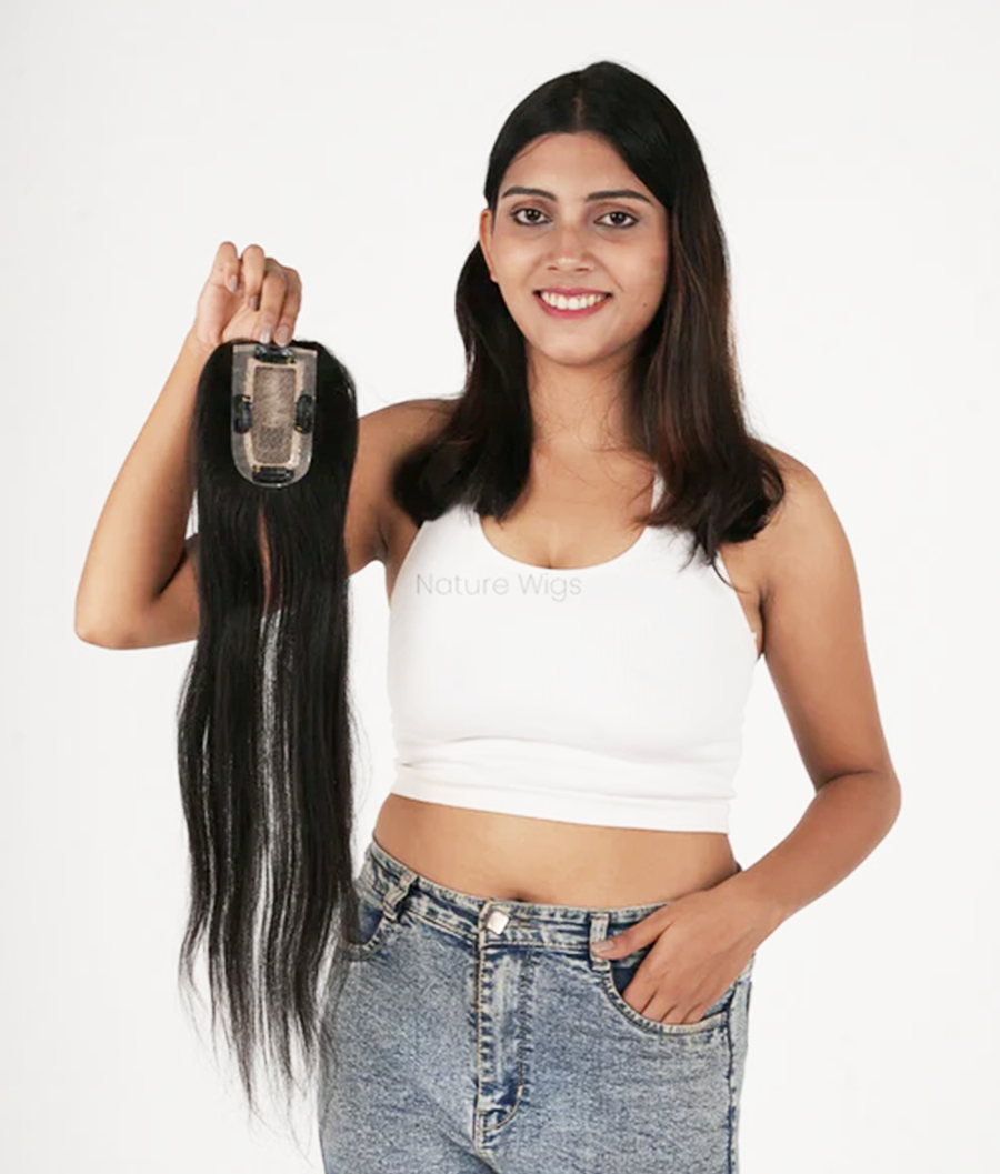 4/2.5 Silk Base Hair Topper