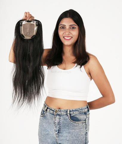 4/5 Silk Base Hair Topper