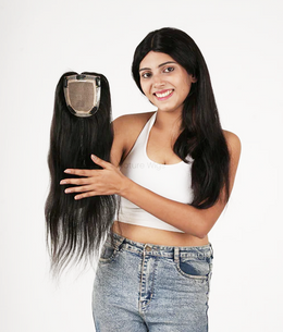 4/5 Silk Base Hair Topper