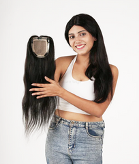 4/5 Silk Base Hair Topper