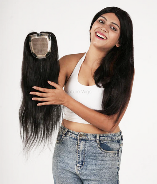 4/5 Silk Base Hair Topper