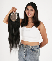 4/5 Silk Base Hair Topper
