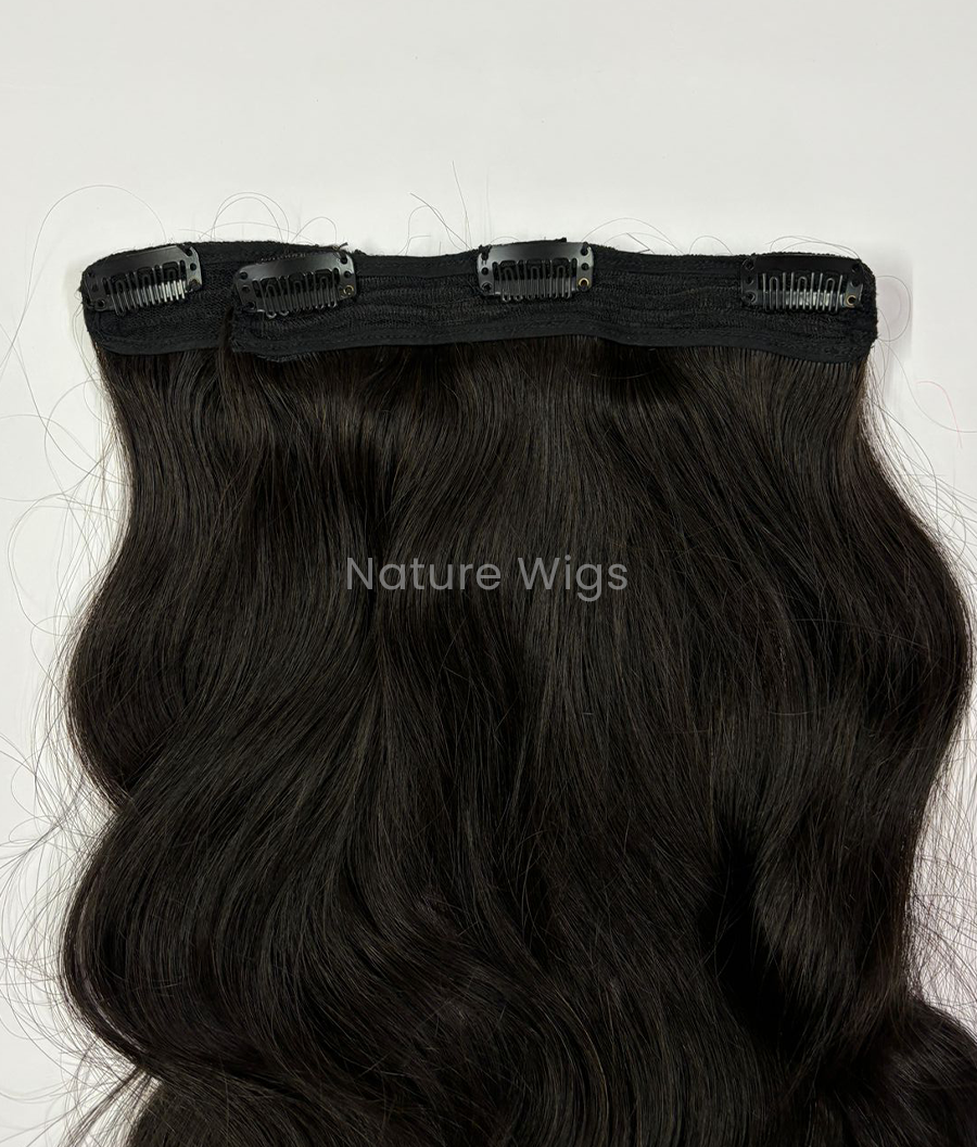 4 Clip In Set Volumizer | 100% Human Hair Extension