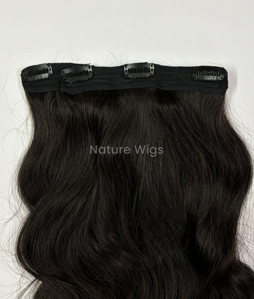 4 Clip In Set Volumizer | 100% Human Hair Extension