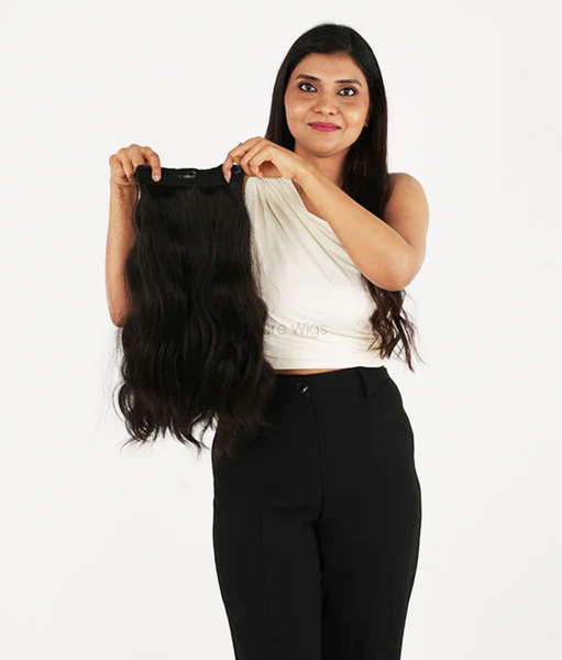 4 Clip In Set Volumizer | 100% Human Hair Extension