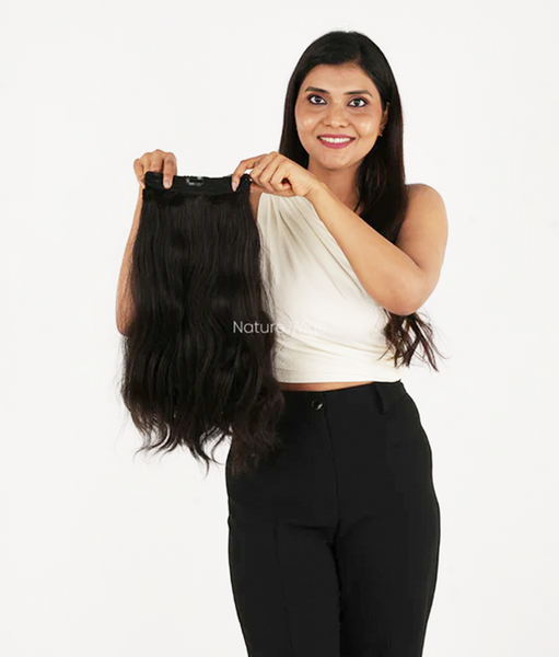 4 Clip In Set Volumizer | 100% Human Hair Extension
