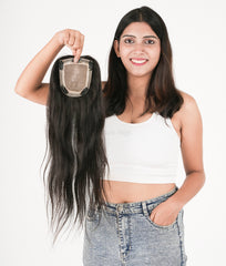 5/6 Silk Base Hair Topper