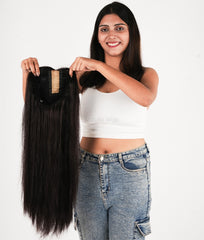 Chemo Wig - Fixed Middle Partition Hair Wig