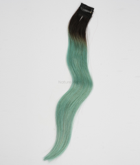Navy Blue Colored Hair Streaks | Clip in Hair Streaks