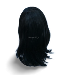 Full Head Natural Hair Wig For Women - Fringe Cut