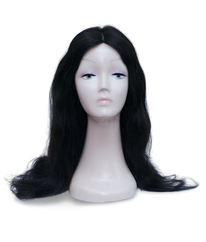 Full Head Fixed Middle Partition Wig For Women | 100% Human Hair Wig