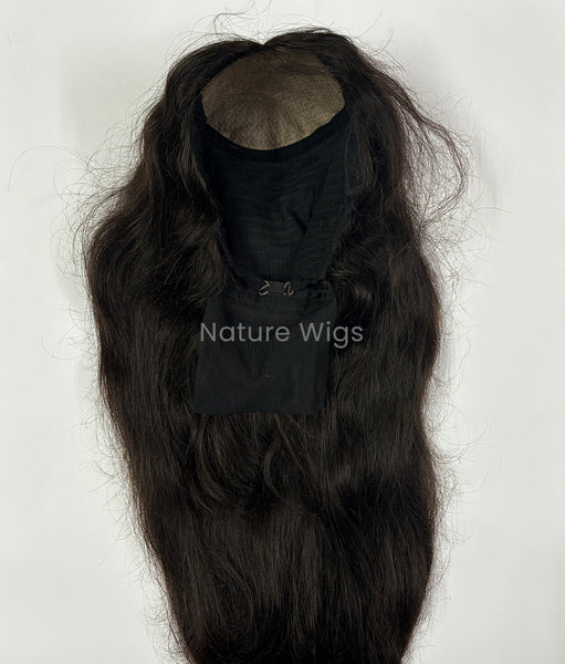 Full Head Natural Hair Wig For Women - Long Length