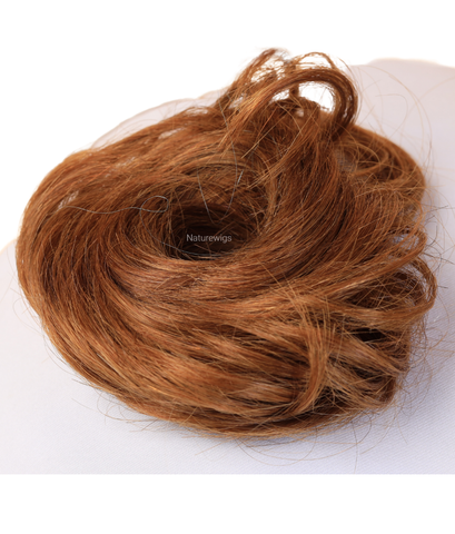 Messy Bun Scrunchies Burgundy For Style Look