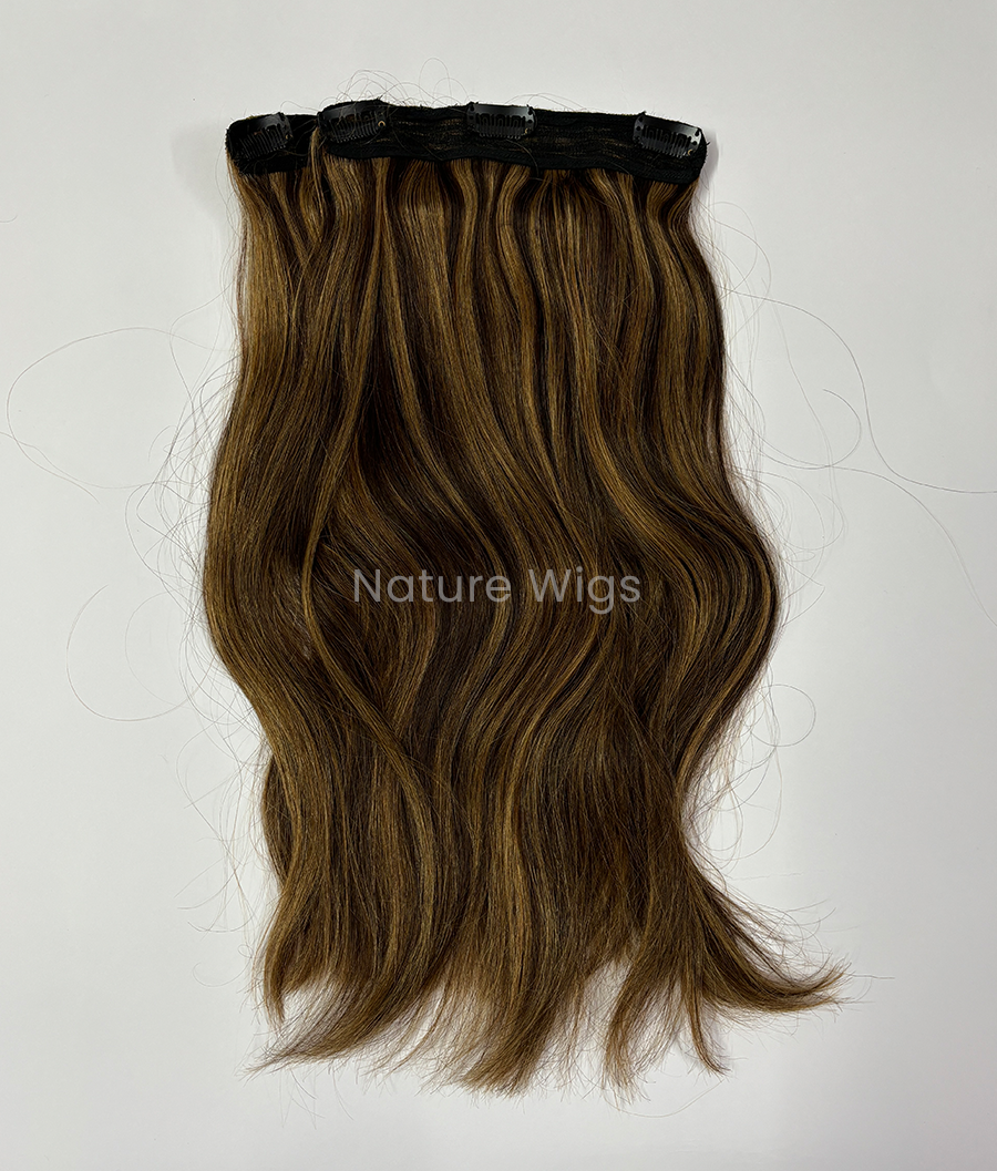 Seamless 4 Clip in Colored Volumizer