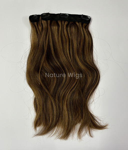 Seamless 4 Clip in Colored Volumizer