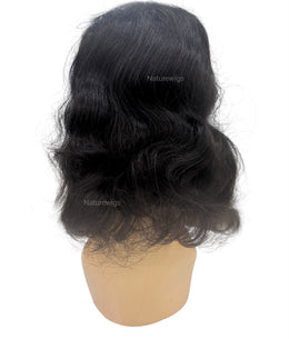 6D Full Head Short Hair Wigs - Body Wave