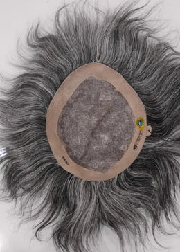 Salt And Pepper Hair Patch For Men