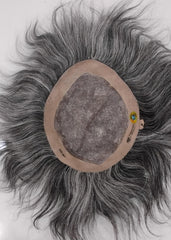 Salt And Pepper Hair Patch For Men